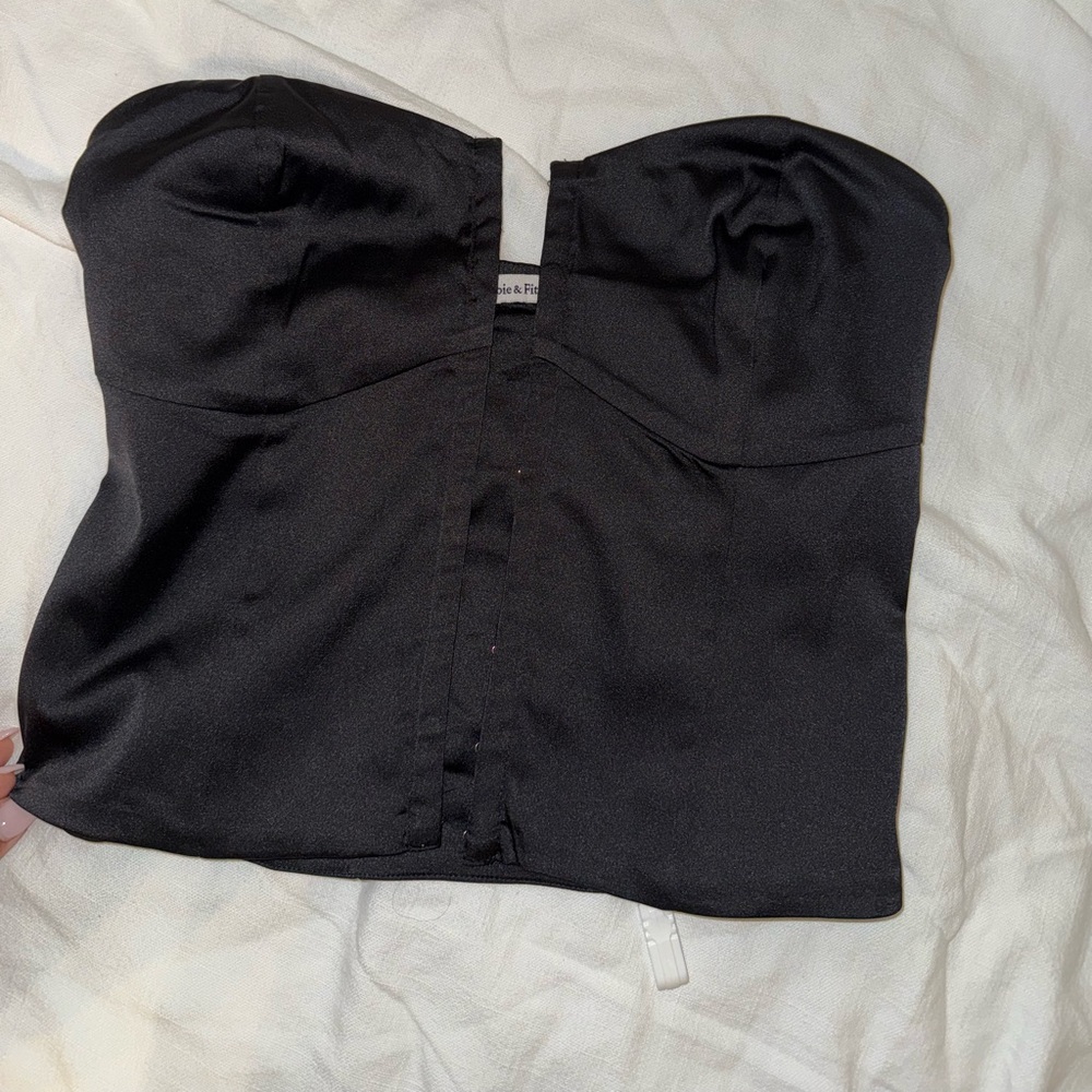 Abercrombie satin corset top